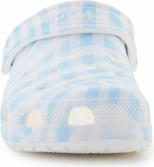 Këpucë Crocs për femra, të bardha e kaltër