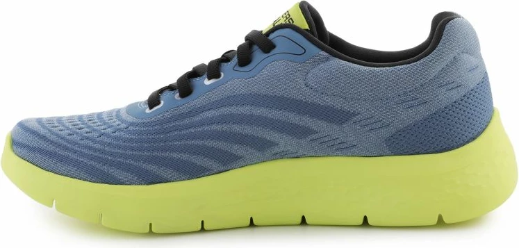 Atlete për meshkuj Skechers, blu-gjelbër
