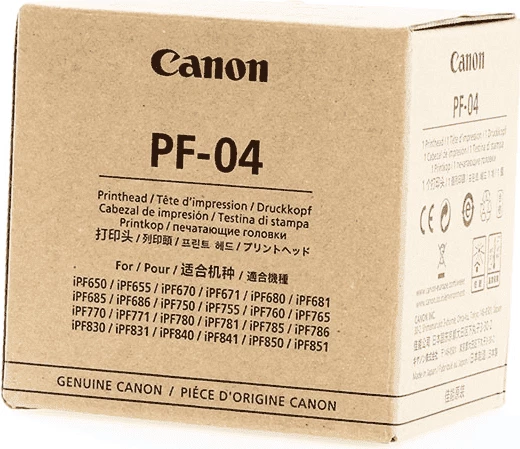 Kokë printimi, Canon, PF-04 3630B001, origjinale, pa ngjyrë