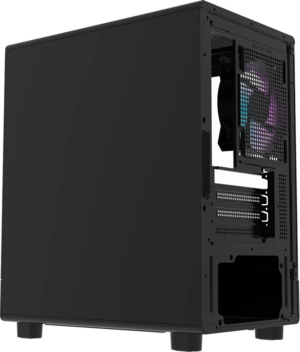 Kasë Darkflash DB330M v2, me 3 ventilatorë, e zezë