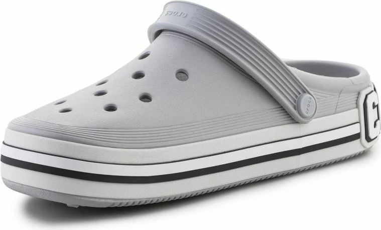 Papuqe Crocs për meshkuj dhe femra, gri/argjendtë
