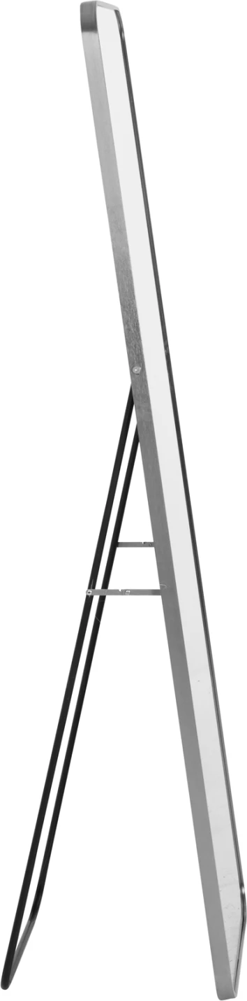 Pasqyrë dyshemeje BOELY FH9577.40 kornizë alumini ngjyrë argjendi 40x35x160H cm