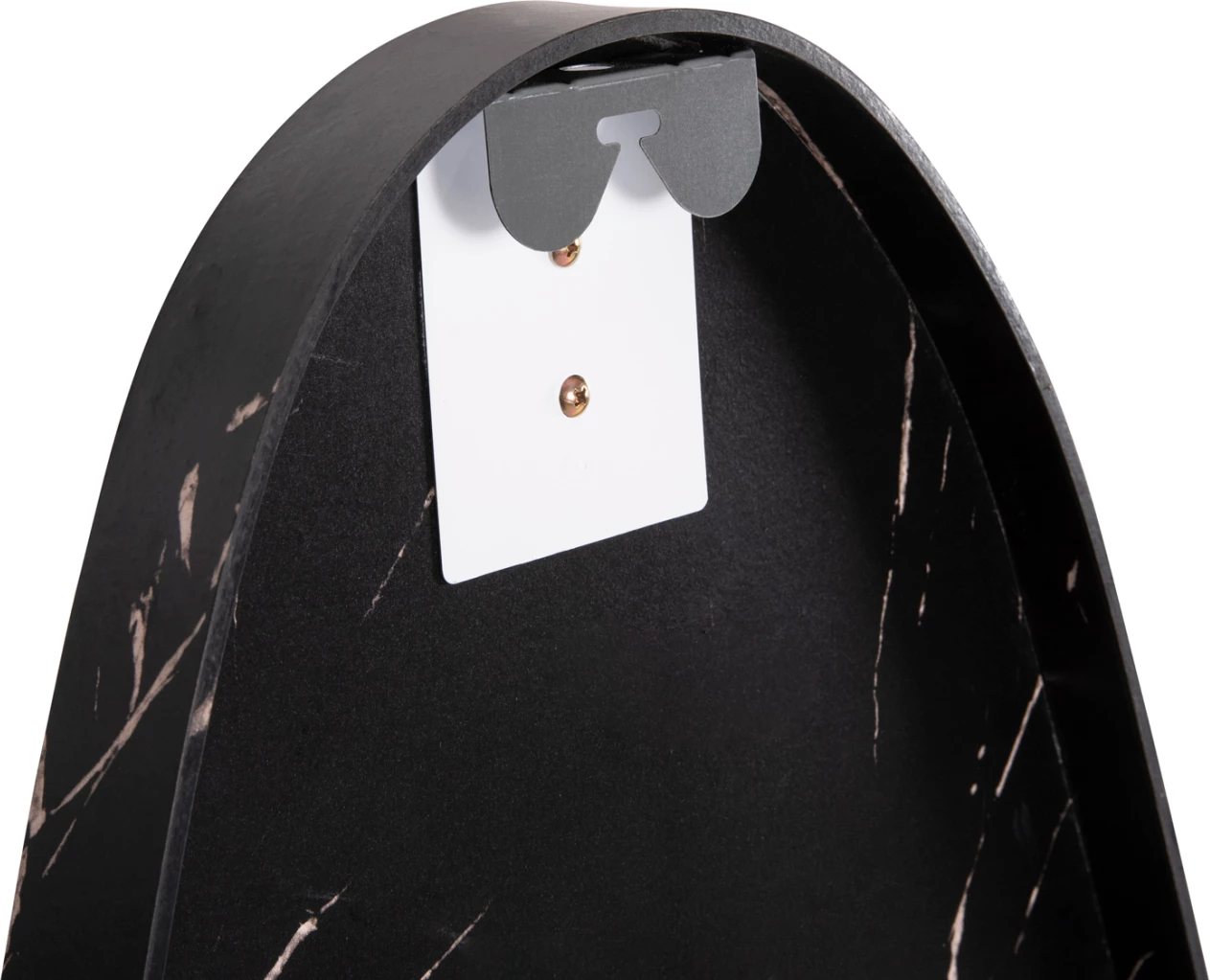 Pasqyrë muri CRITHER FH4486.01 kornizë MDF ngjyrë mermeri të zi 49x140Hcm.