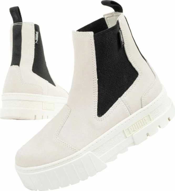 Këpucë të larta Puma femra, bezhë