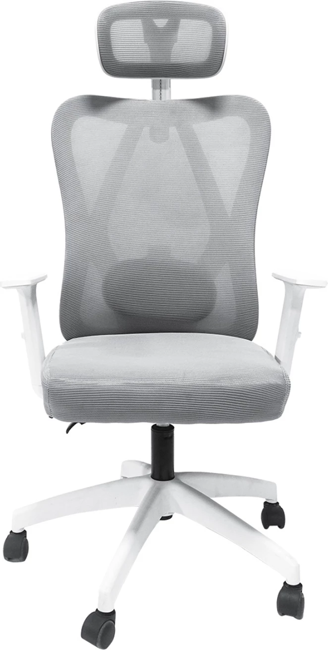 Karrige për zyre MEXER FH1195.02, hiri/e bardhë