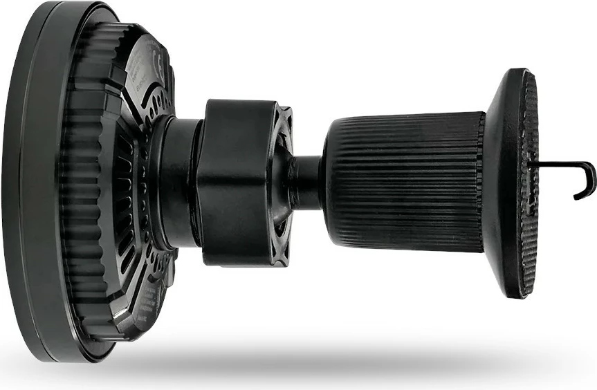 Mbajtës makine magnetik me karikues wireless MagSafe, everActive MC-W15 PRO, 15W, i zi