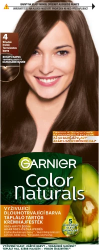 Ngjyrë për flokë Garnier, 4 Natural Brown