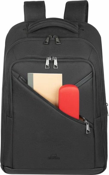çantë shpine për laptop RIVACASE 8164, deri 17.3\", ECO RPET, Black