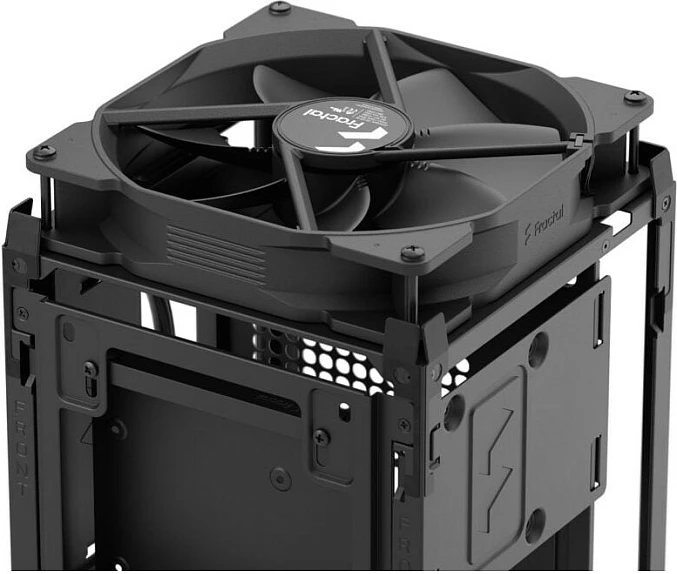 Kasë Fractal Design Mood Mini-ITX, SFF, e zezë