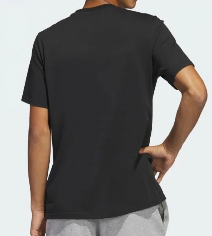 Maicë adidas për meshkuj, e zezë