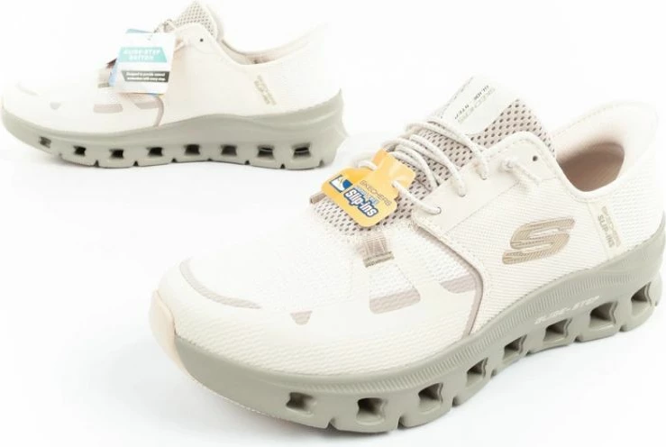 Atlete për meshkuj Skechers, bezhë