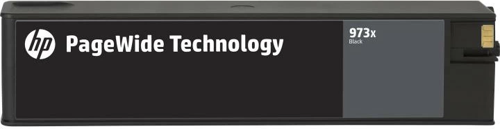 fishek boje, HP, 973X, rendiment i lartë, 183 ml, i zi