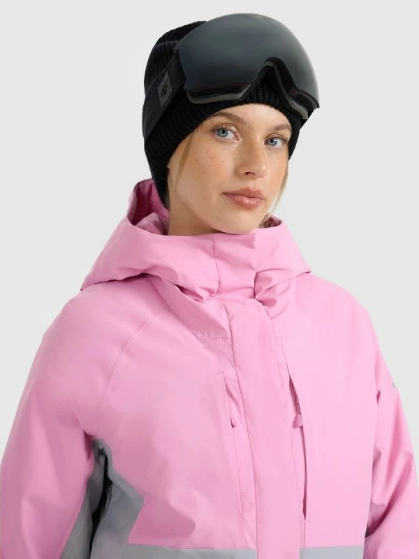 Jakne skijimi për femra 4f, e kaltërt