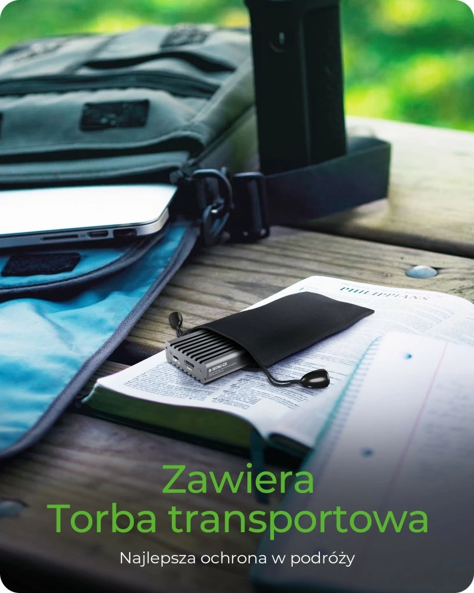 Kasë IcyBox IB-1817MC-C31 për SSD M.2 NVMe & SATA, USB Type-C, Gri