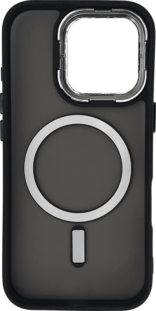 Mbështjellës Hurtel Fashion Case MagSafe për iPhone 16 Pro, TPU, i zi