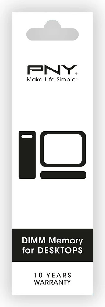 RAM Memorje PNY MD8GSD43200-SB, DDR4, 8GB, 3200MHz, DIMM, CL22, e zezë
