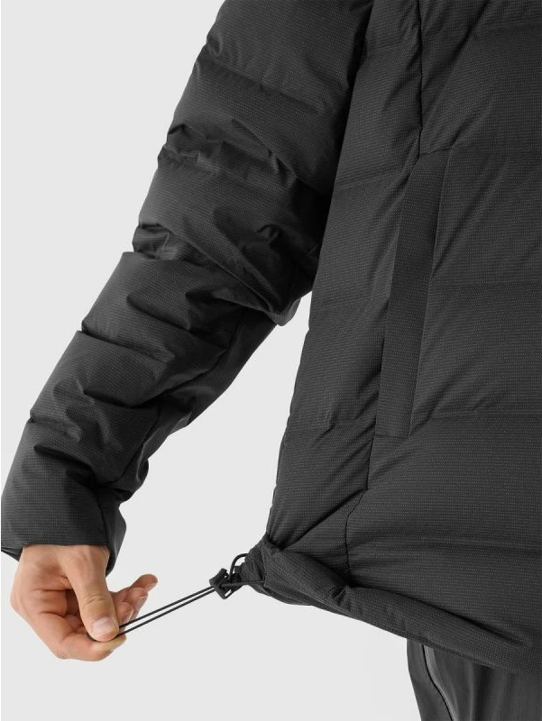 Jakne dimri për meshkuj 4f, e zezë