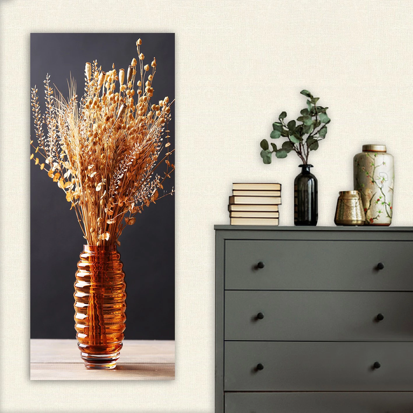 Pikturë muri GOBI, kanavacë e printuar, 50x3x120cm