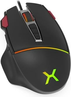 Maus Krux Fuze Pro, USB Lloji-A, 12000 DPI, i zi