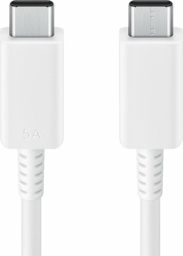 Kabllo USB-C në USB-C Samsung EP-DX510JWEGEU, 1.8m, 5A, e bardhë