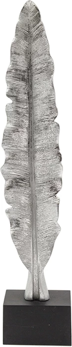 Dekor pendë, polirezina, dru, ngjyrë argjendi, 11x11x58 cm