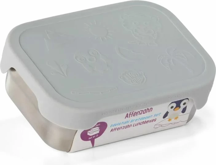 Lunchbox Affenzahn për fëmijë, inox