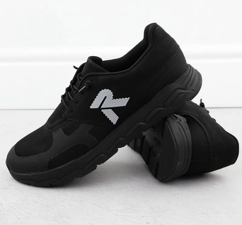 Atlete meshkuj Rieker 09100-00, të zeza