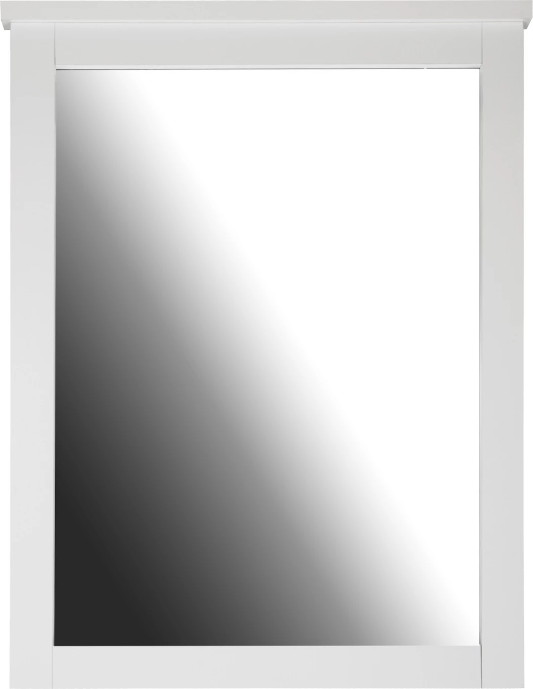 Pasqyrë për tualet, ngjyrë e bardhë, FH314.05, 72x93 cm