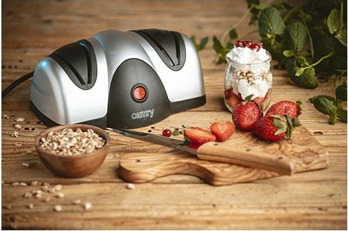 mprehës thikash elektrik Camry CR4469, sistem 2-fazësh, 40W, argjendtë/zi