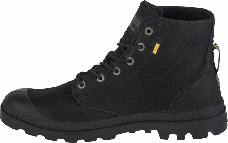 Këpucë Palladium Pampa Hi Supply Lth W 77963-001-M, të zezë