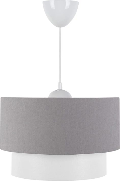 Dritë tavani PWL-1087 E27 bardhë-gri D30x20cm