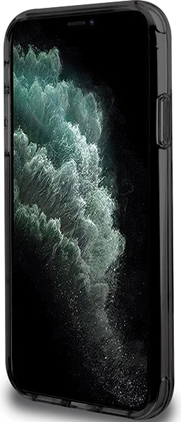 Mbështjellës Karl Lagerfeld Ring Stand Karl&Choupette MagSafe për iPhone 11/XR, e zezë