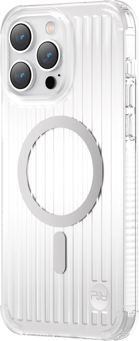 Mbështjellës Kingxbar PQY Go Out për iPhone 14, MagSafe, Argjendtë