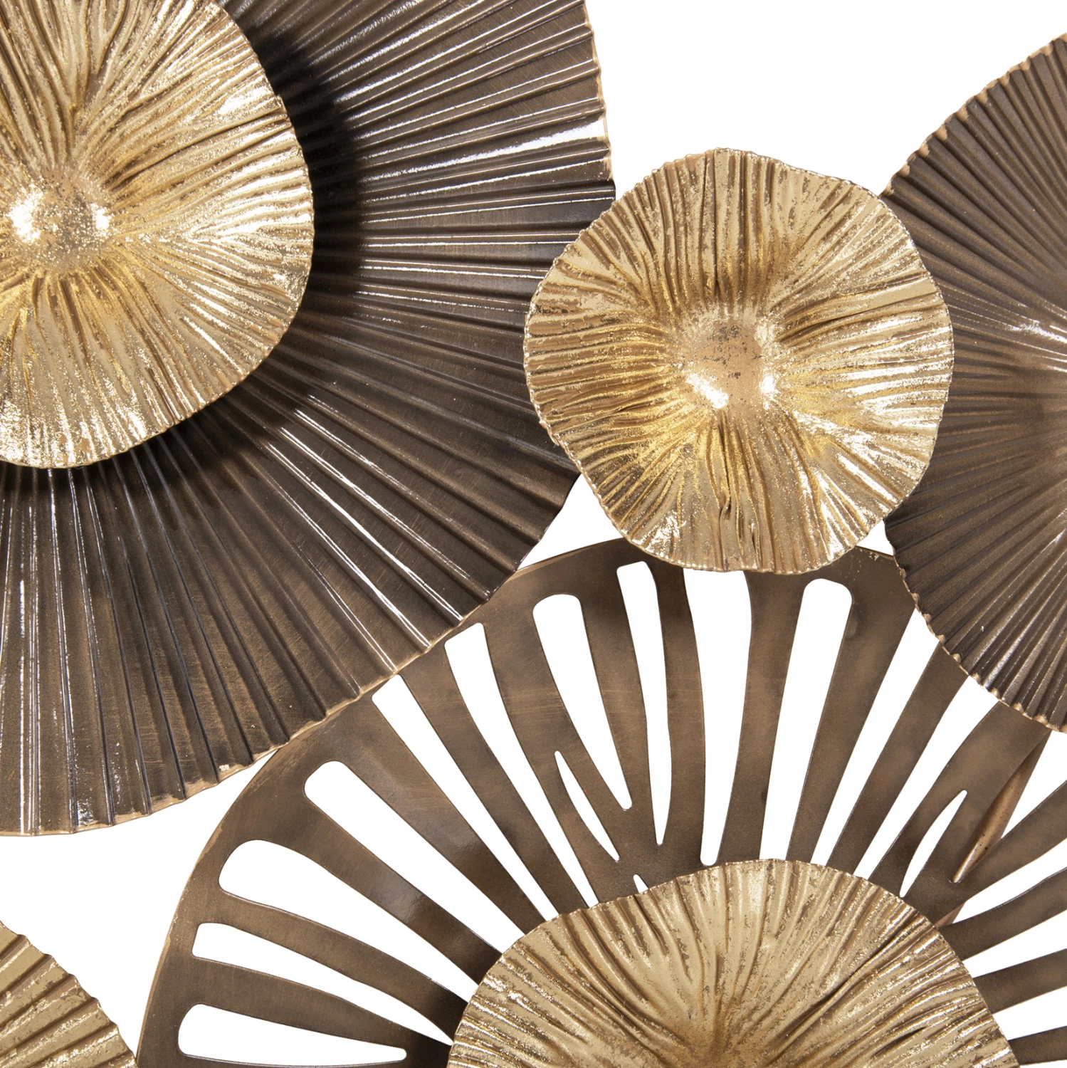 Dekor muri prej metali, ngjyra toke, FH4199, 83x48cm