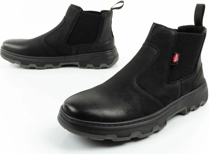 Çizme Chelsea për meshkuj Lee Cooper, të zeza