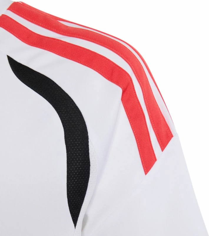 Fanellë për fëmijë adidas, e bardhë, e zezë dhe e kuqe