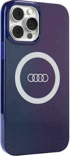 Mbështjellës Audi IML Big Logo MagSafe për iPhone 13 Pro Max, Blu