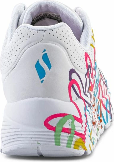 Atlete për fëmijë Skechers, të bardha dhe me ngjyra