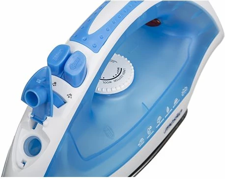 Hekur MESKO MS5023 2200 W me avull, kaltër/bardhë