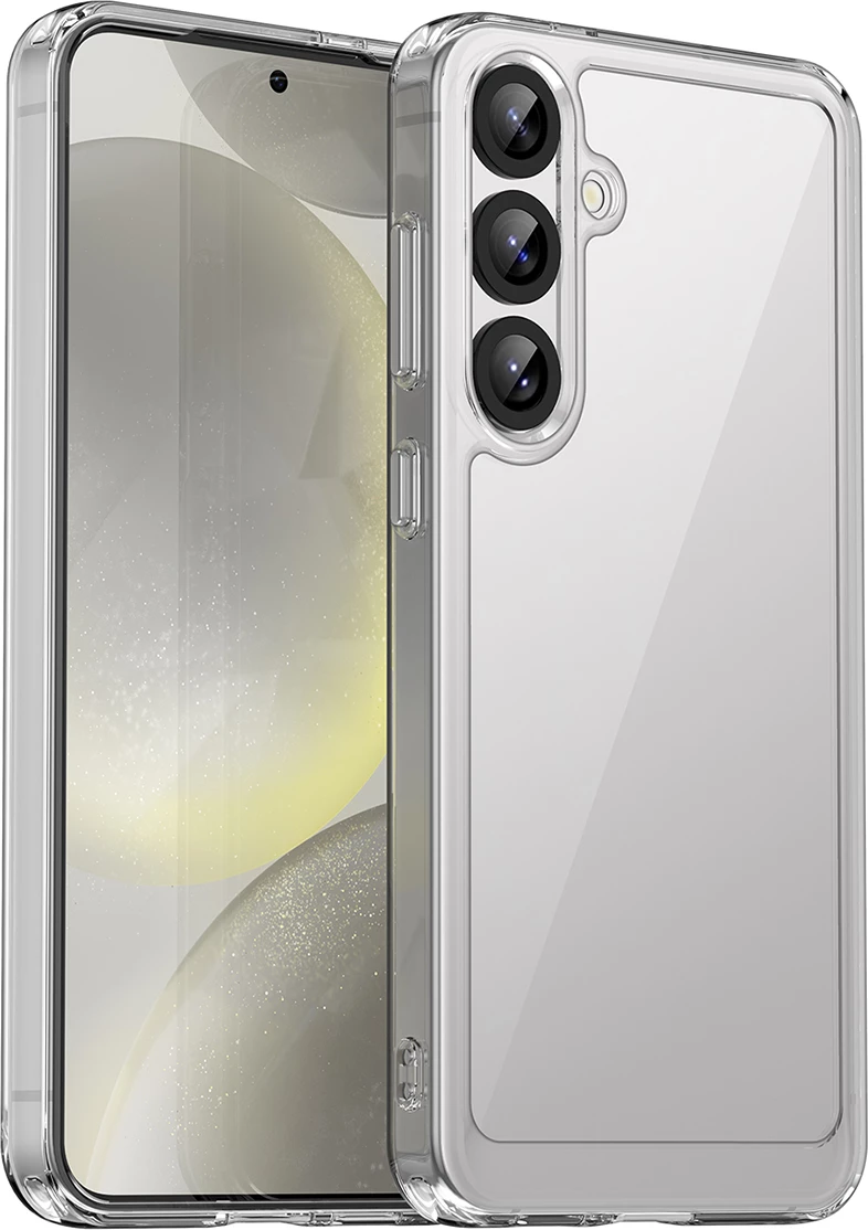 Mbështjellës Hurtel Outer Space Case për Samsung Galaxy S25+, Transparent