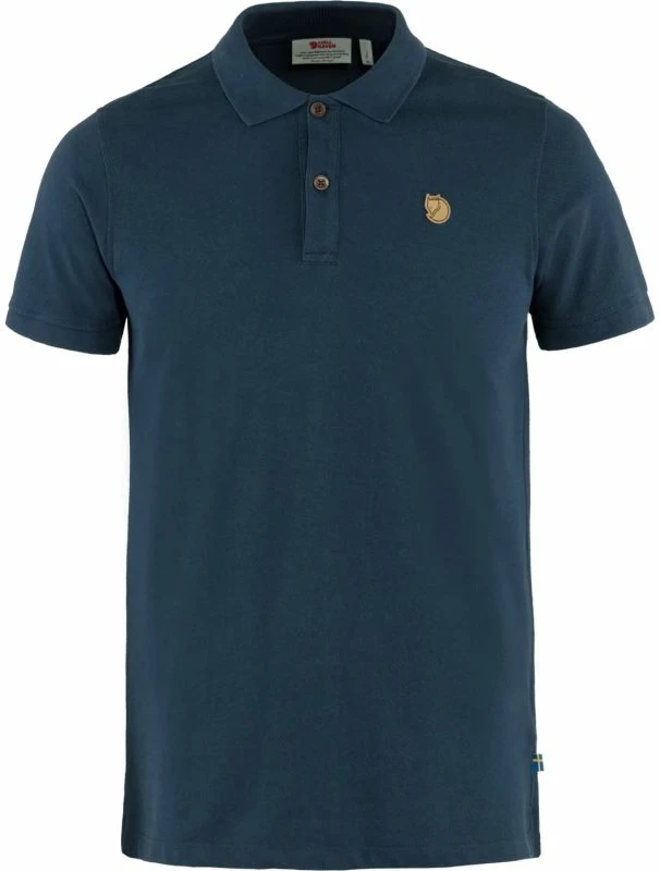 Maicë polo për meshkuj Fjällräven Övik Polo Shirt M, navy blue
