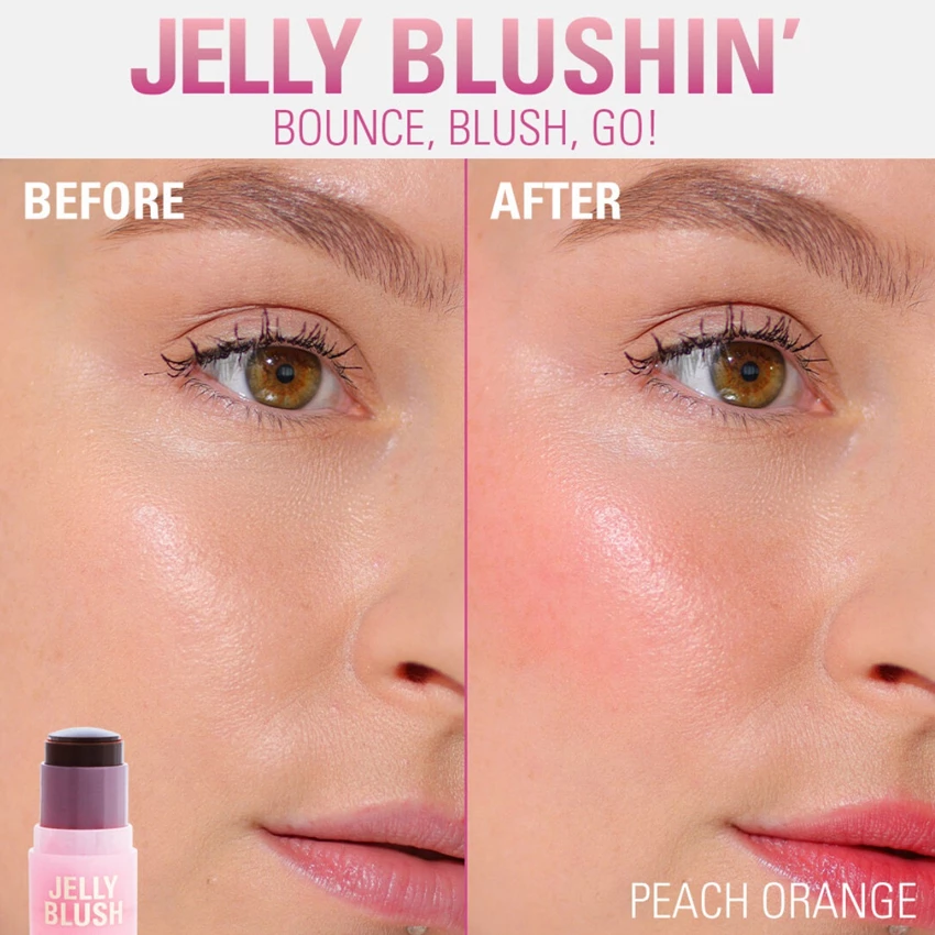 Revolution - Jelly Lip &amp; Cheek Tint Jelly Blush - Peach Orange