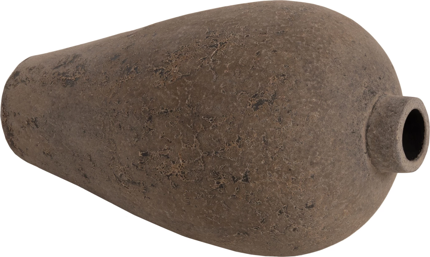 Vazo dekorative për dysheme FH7912, ngjyrë gri, Φ73x130Hcm