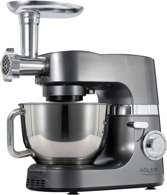 robot kuzhine planetar Adler AD4221, 2200W, tas 7L, me mulli mishi, inox/gri