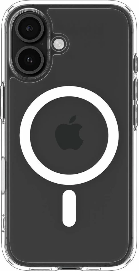 Mbështjellës Spigen Ultra Hybrid "T" MagSafe për iPhone 16, Bardhë