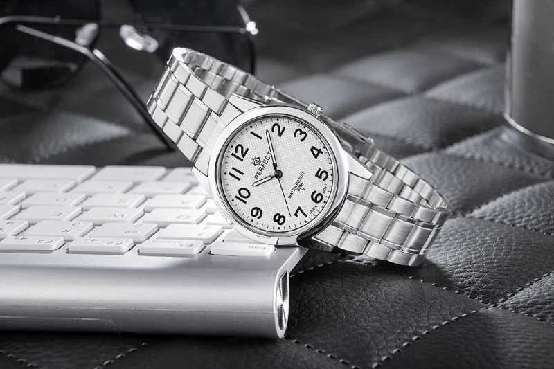 Orë dore meshkuj PERFECT R50-03, e zezë