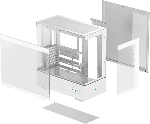 Kasë DeepCool CH690, Tower, e bardhë