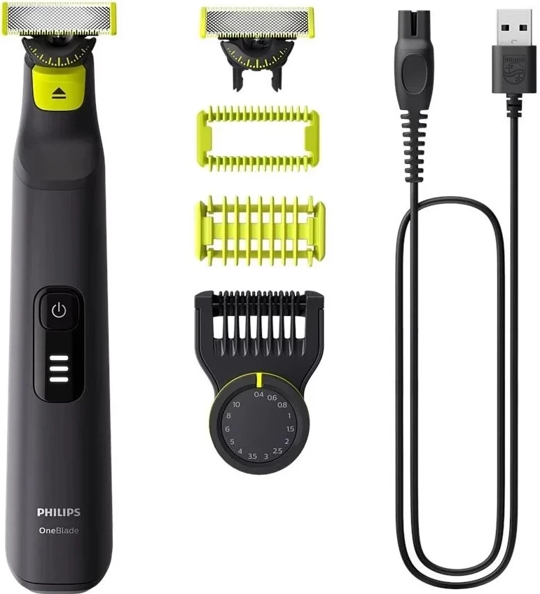 Makinë rroje Trimer Philips OneBlade Pro 360, LED, , i zi