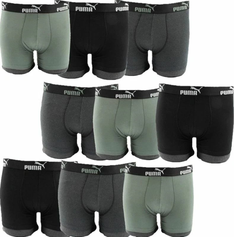 Të brendshme boxer Puma për meshkuj, gri