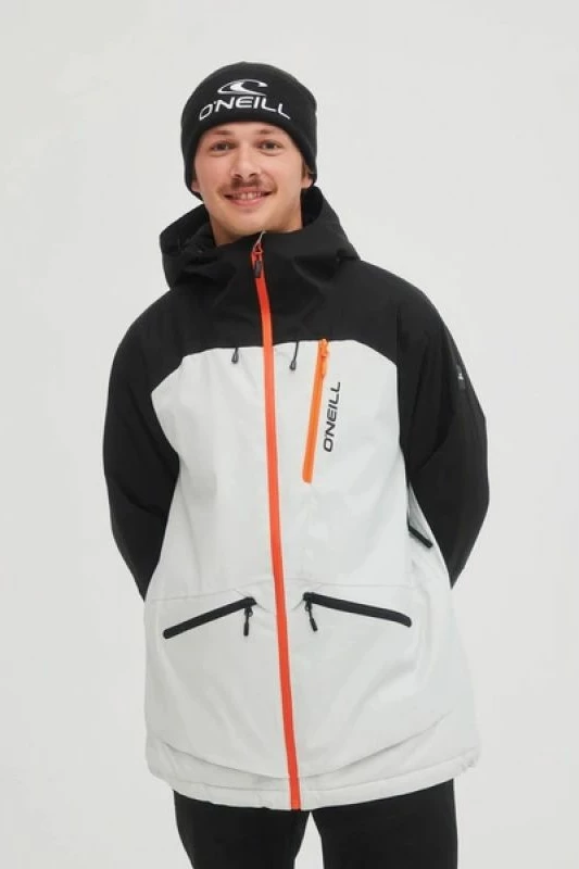 Jakne ski ONeill për meshkuj, të bardhë